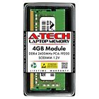 A-Tech 4GB DDR4 2400 PC4-19200 Laptop 260-Pin SODIMM Notebook Memory RAM 1x 4G