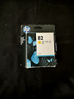 HP 82 YELLOW INK CARTRIDGE C4913A EXP MARCH 2022 NEW GENUINE SEALED