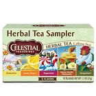 Celestial Seasonings Herbal Tea Sampler Variety Pack, Caffeine Free, 18 Tea Bags