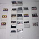 Lot 19 Misc Brand Audio Cassette Tapes USED Sony Maxell TDK 90-Min 60-Min.