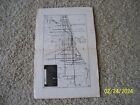 RARE Original 1943 Poster Map of Chicago Surface Lines Street Car Trolley Buses