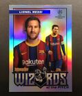 2020 Topps Merlin Collection Chrome UCL Wizards of the Pitch Lionel Messi #W-LM