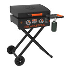 Portable Blackstone Griddle Grill Hood Flat Top Tailgating Camping Folding Stand