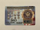 2013 MEMBER Evolution Shield NYPD Detective Association DEA Courtesy Card New