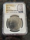 2021 S Morgan $1 Silver Dollar MS70 NGC Graded Perfect SOLD OUT @ MINT FREE SHIP