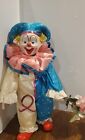 Vintage Heritage Mint Ltd Chester The Jester Clown Porcelain 16'' Doll 1989