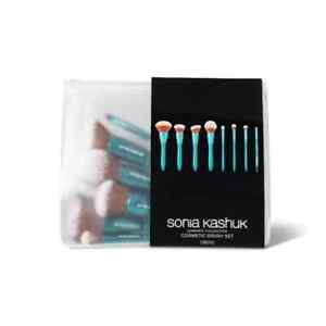 New ListingSonia Kashuk Luminate Collection Complete 8 Piece Cosmetic Brush Set with Bag