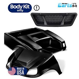 DoubleTake Titan Black Golf Cart Body Kit with Grille for E-Z-GO TXT 1996-Up