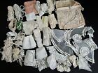 Lot Antique Mixed Lace Edging Insertion Trim, French, Bedfordshire, Needle Lace