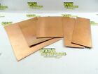 5 PC LOT OF ASSORTED COPPER SHEET STOCK 1/16