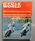 1967 CYCLE MOTORCYCLE MAGAZINE/BOOK  TRIUMPH DAYTONA RACER HONDA BROCHURE 450 CT