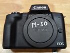 Canon EOS M50 Mirrorless Camera Body - Black