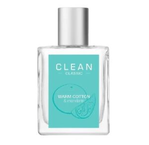 Clean Classic WARM COTTON & MANDARIN Eau de Toilette Spray 2.0 oz SEALED Perfume