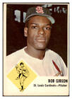 1963 FLEER # 61 BOB GIBSON CARDINALS VG-EX 475385 (KYCARDS)