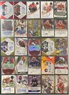 HUGE BULK LOT (x100) Autograph Auto College Football Cards Reseller SEE PICS