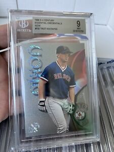 New Listing1999 SkyBox E-X Century Essential Credentials Now Trot Nixon Red Sox /100 BGS 9