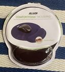 Allsop ComfortFoam Memory Foam Mouse Pad with Wrist Support – Black - free ship