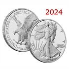 New Listing2024 1 oz American Silver Eagle Coin BU - 999 Fine Silver