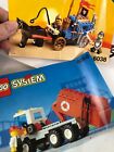 Lego 6038 Wolfpack Renegades Castle System Set & 6668 Recycle Truck as shown