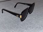 Vintage 70s Gucci Sunglasses ITALY Made Black Frame GG2118 S