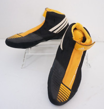 ADIDAS ADIZERO SYDNEY Wrestling Shoes Size 13  (BLACK/ORANGE)