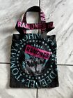 The Ramones 2007 The Black Parade tote bag VERY RARE Johnny Tommy Deedee Rock