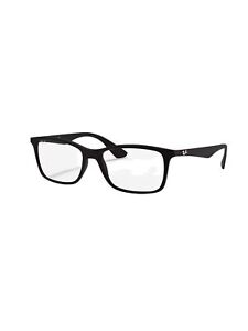 Ray-Ban RX7047 Matte Black 56-17-145 Square Full Rim Eyeglasses Frames