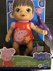 Baby Alive Goodnight Peppa Doll-Brown Hair(New)