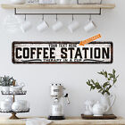 Personalized Coffee Station Sign Kitchen Decor Cafe Shop Corner Bar 104182002075