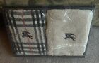 New ListingNew Burberry Hand Towel Set of 2 Cotton Beige Plaid F/S With Box