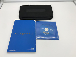 2015 Honda Civic Manual Set With Case OEM OM00927 (For: Honda)