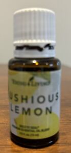 Young Living Lushious Lemon Premium Essential Oil Blend .5 Fl oz 15 ml 85% Full