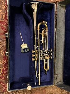 KING TEMPO NICKLE BRASS BB Trumpet 1970 Ohio