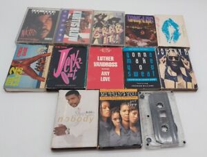 Cassette Tapes Rap Hip Hop Lot Of 13 Run DMC Tone Loc Ice Cube Kurtis Blow C&C