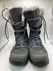 Columbia Women's Ice Maiden II Warm Snow Boots Insulated Gray  Size 9