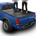5 FOR 20-24 JEEP GLADIATOR JT PICKUP TRUCK BED HARD SOLID TRI-FOLD TONNEAU COVER (For: Jeep Gladiator)