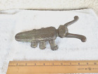 Antique / Vintage  Brass / Bronze Scarab Beetle Bug Boot Jack Remover
