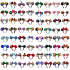 65 Styles Disney Parks Christmas Peppermint Loungefly Minnie Ears Headband