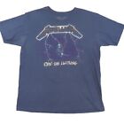 Metallica T-Shirt Unisex XL Bravado Ride The Lightning Rock Band Merchandise