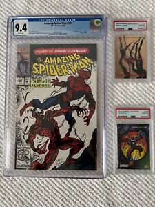 Amazing Spider-Man 361 CGC 9.4 - 1993 Marvel Masterpieces Spider-Man PSA 10