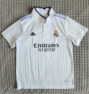 Real Madrid 2022/2023 Home Football Shirt Kit Jersey Top Tee #9 BENZEMA Kids