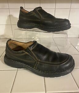 Born Black Leather Slip On Casual Loafers Dress Casual Shoes Mens Size 11 M3260