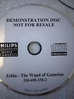 Philips Demo Disc Untested Rare Zelda The Wand Of Gamelon