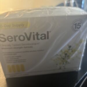 SeroVital HGH-Boosting Supplement  - 180 Capsules 45 day supply Exp 5/25