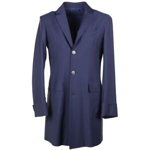 Sartorio by Kiton Summer 2024 Mid-Weight Wool-Blend Overcoat 42R (Eu 52) Coat
