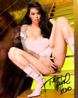 Tera Patrick Sexy Movie Adult Star Model Signed Autograph 8x10