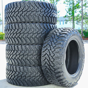 5 Tires Venom Power Terra Hunter M/T LT 35X13.50R22 Load F 12 Ply MT Mud