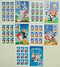 Five Booklets x 10 = 50 of LOONEY TUNES Bugs Bunny Complete Set US Postage Stamp