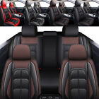 For Hyundai Car Seat Covers 5-Seat Premium PU Leather Protector Full Set Cushion (For: 2021 Hyundai Elantra)