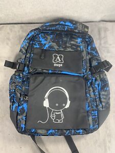 Asge Backpacks for Boys School Bags for Kids Luminous Bookbag and Sling Blue